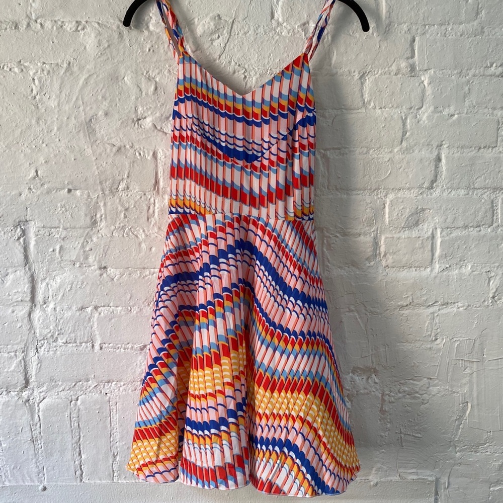 Mini Colorful Pattern Dress